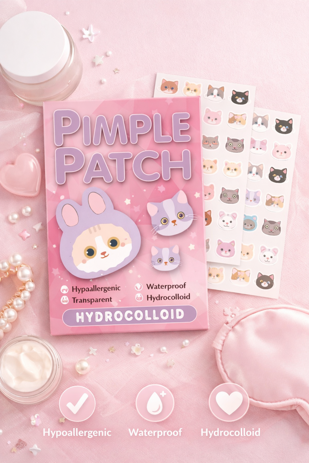 600pcs Cartoon acne patch