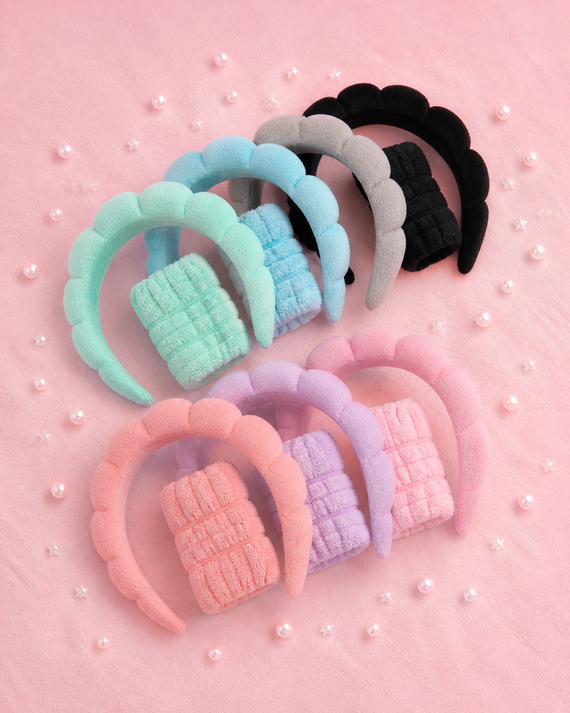Microfiber Spa Set — Prep, Polish, and Glow