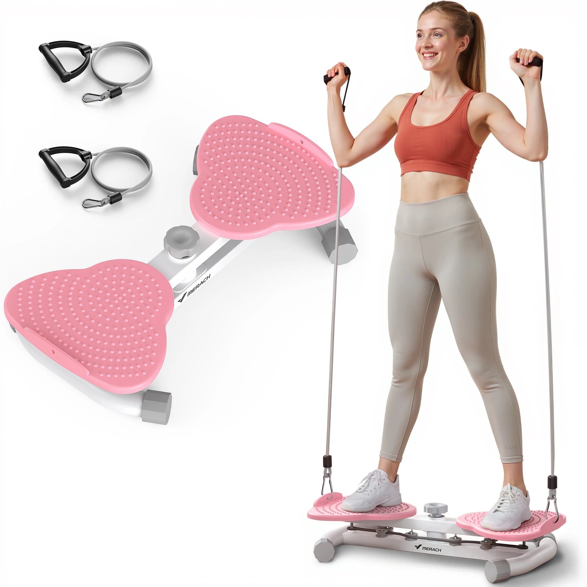 GlowTwist Fitness Board – Waist & Core Trainer