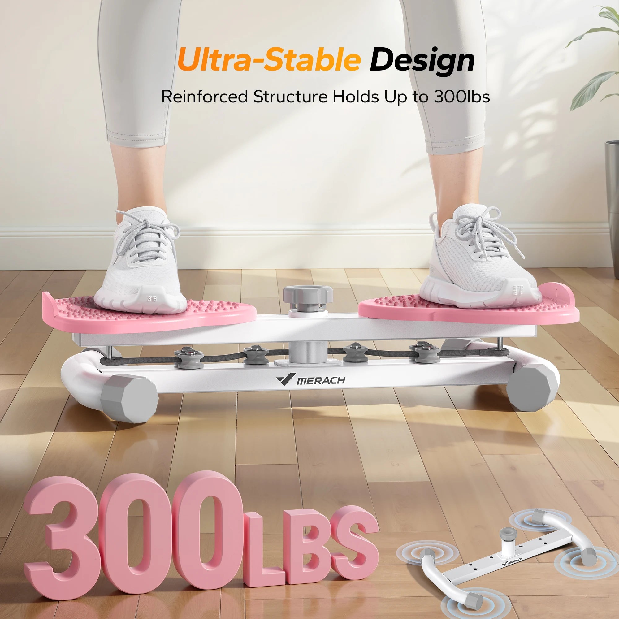 GlowTwist Fitness Board – Waist & Core Trainer
