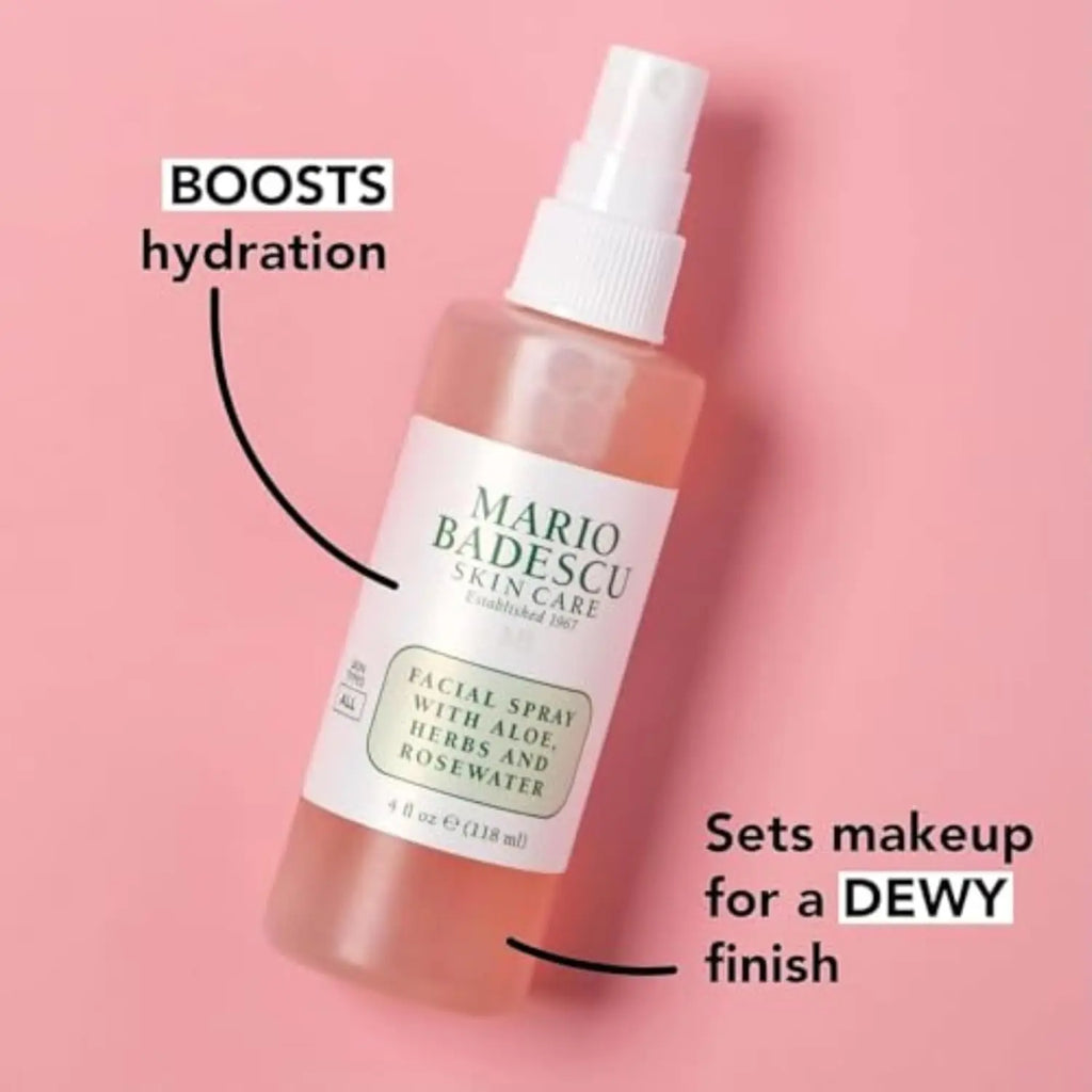 Hydrating Face Mist — Aloe, Herbs & Rose Water