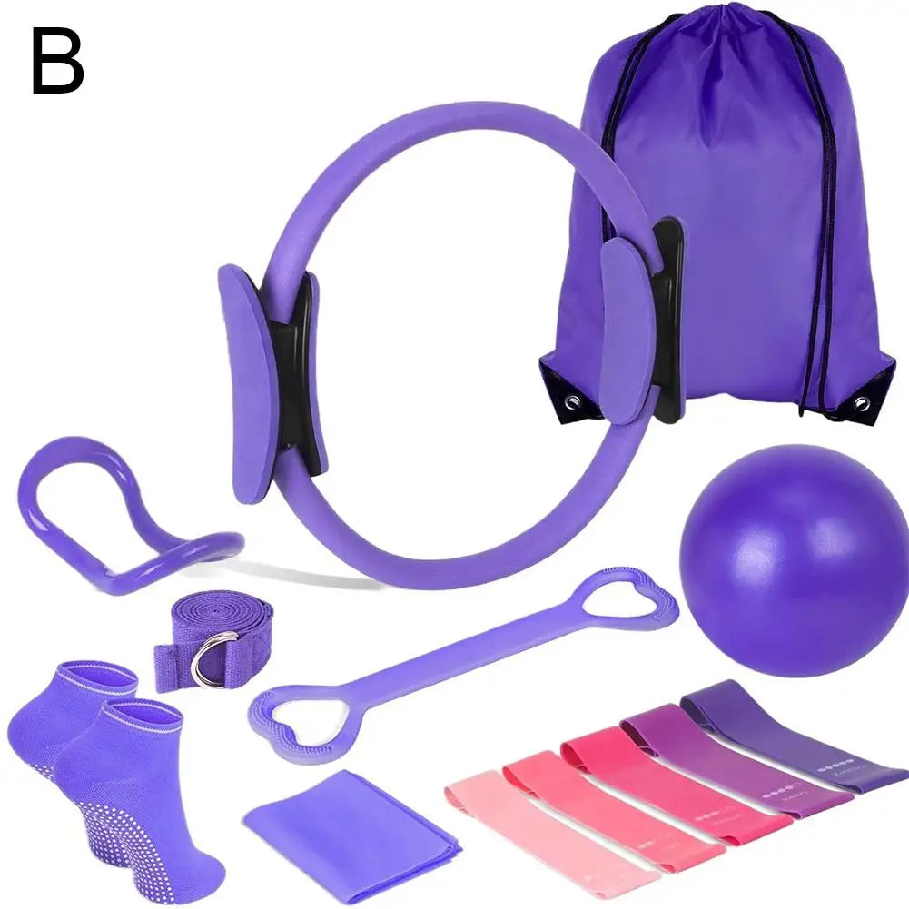 GlowFit 13‑Piece Pilates & Toning Kit