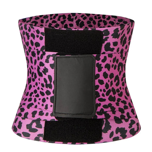 Adjustable Waist Trainer – Leopard Edition