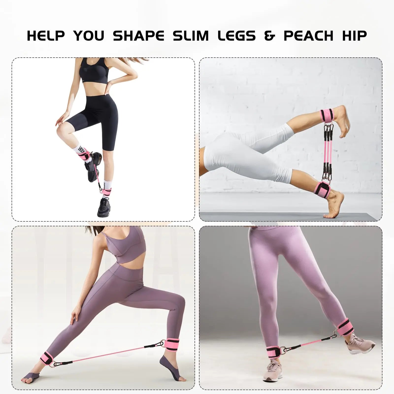 Hip Lift Resistance Trainer — 6/11‑Piece Set for Glutes & Legs