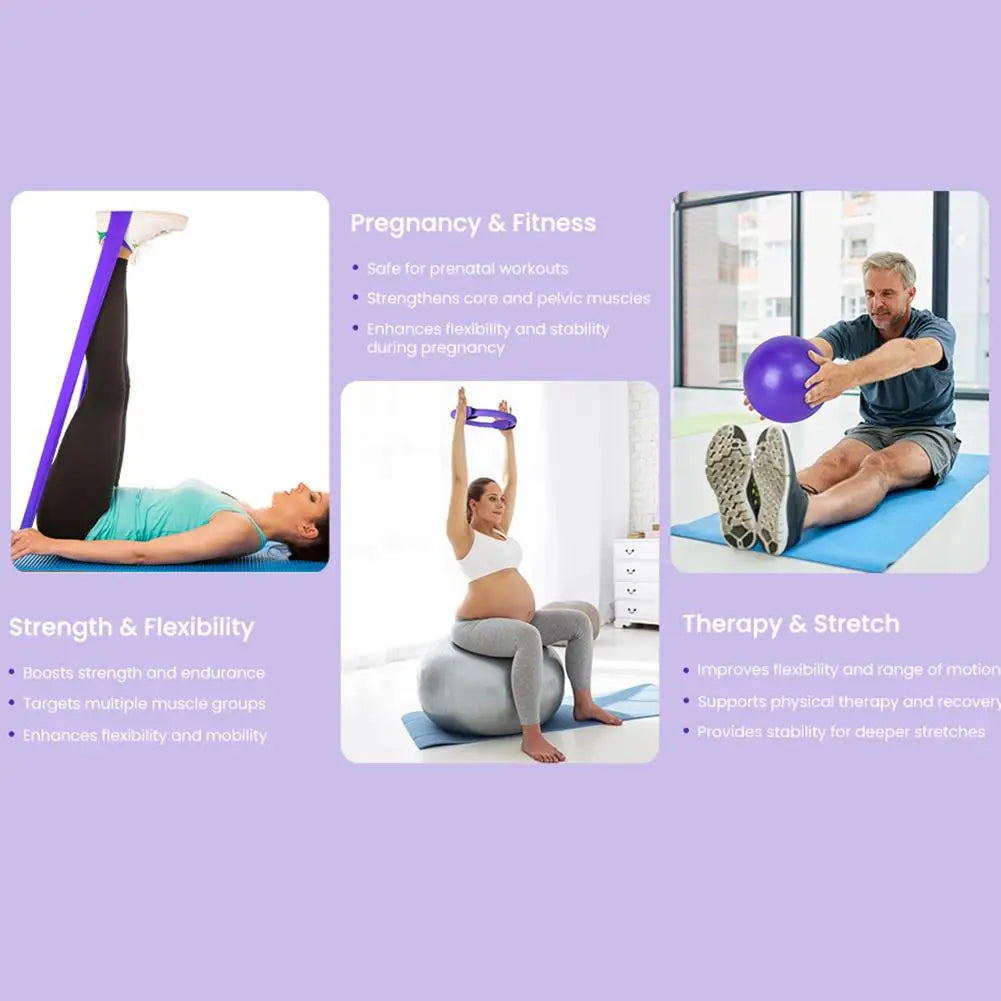 GlowFit 13‑Piece Pilates & Toning Kit