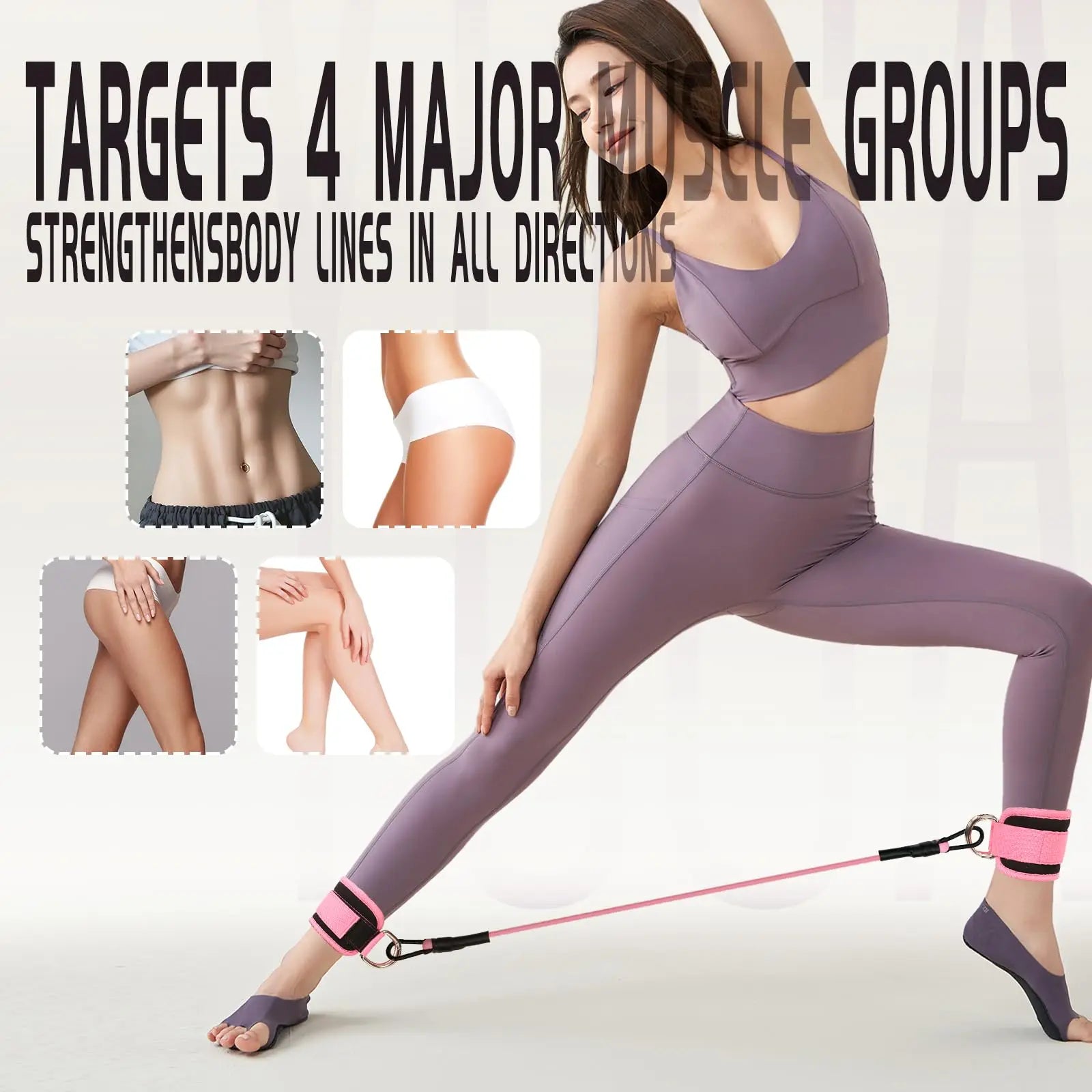 Hip Lift Resistance Trainer — 6/11‑Piece Set for Glutes & Legs