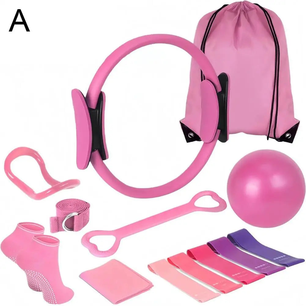 GlowFit 13‑Piece Pilates & Toning Kit