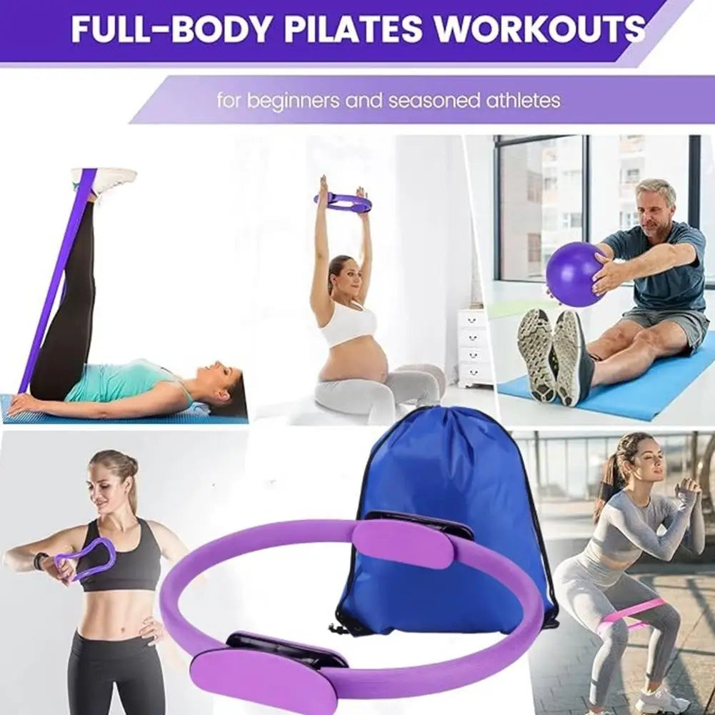GlowFit 13‑Piece Pilates & Toning Kit